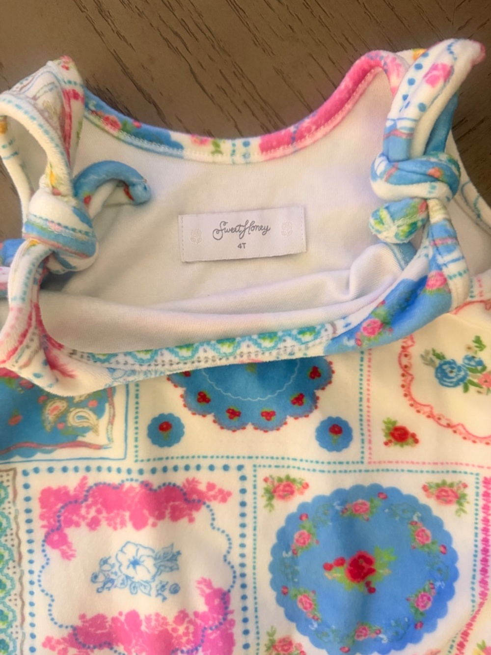 SweetHoney Play Set Shorts and Tank 4T - Picture 2 of 2